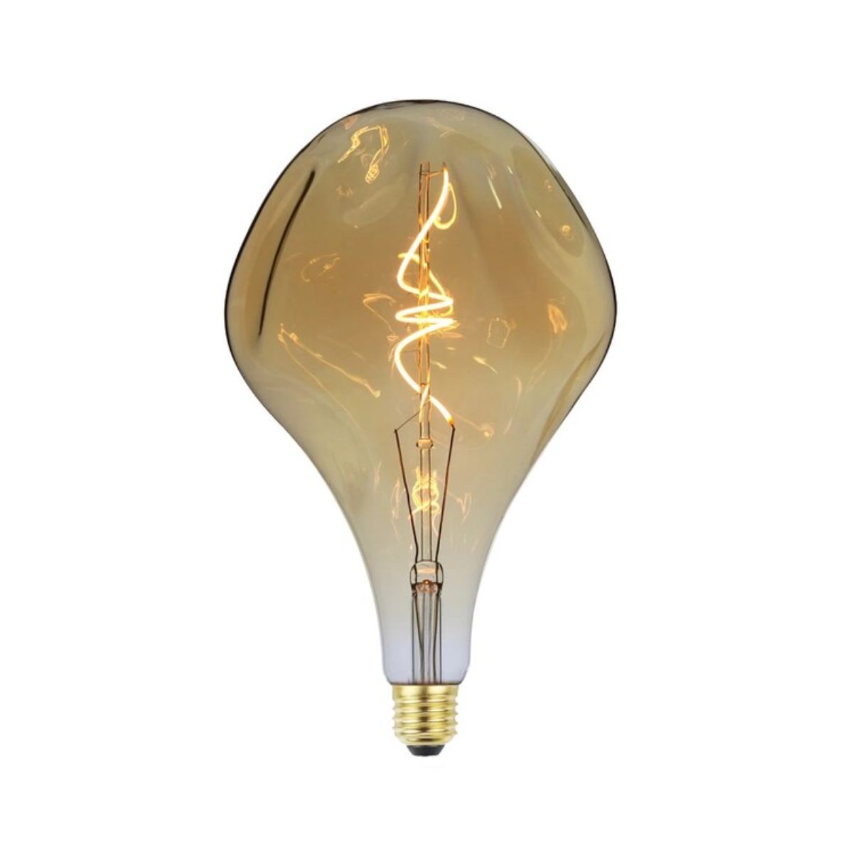 Lâmpada Led Filamento Bulbo Ps52 4W Bivolt E27 2200K Branco Quente Luz Amarela 320Lm - Gmh