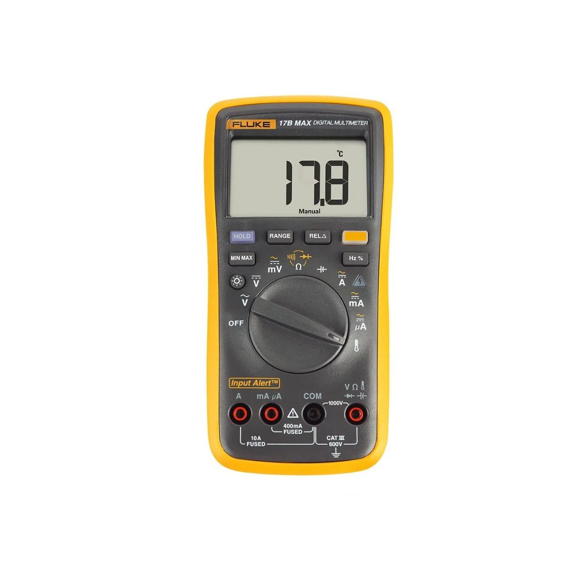Multímetro Digital 17B+ 1000V Cat Iii 600V - Fluke
