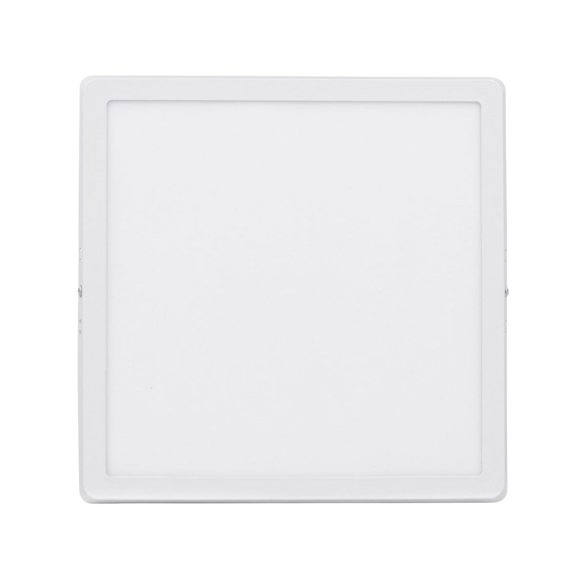 Luminária Painel Led Sobrepor Quadrado Bc 24W Bivolt 3000K Branco Quente 1850Lm Dif Acrílico - Bronzearte