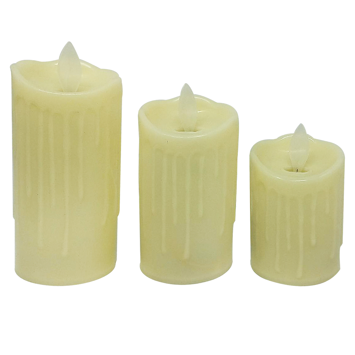 Luminária Vela Led Decorativa Para Casa P.M.G Com Baterias Taschibra