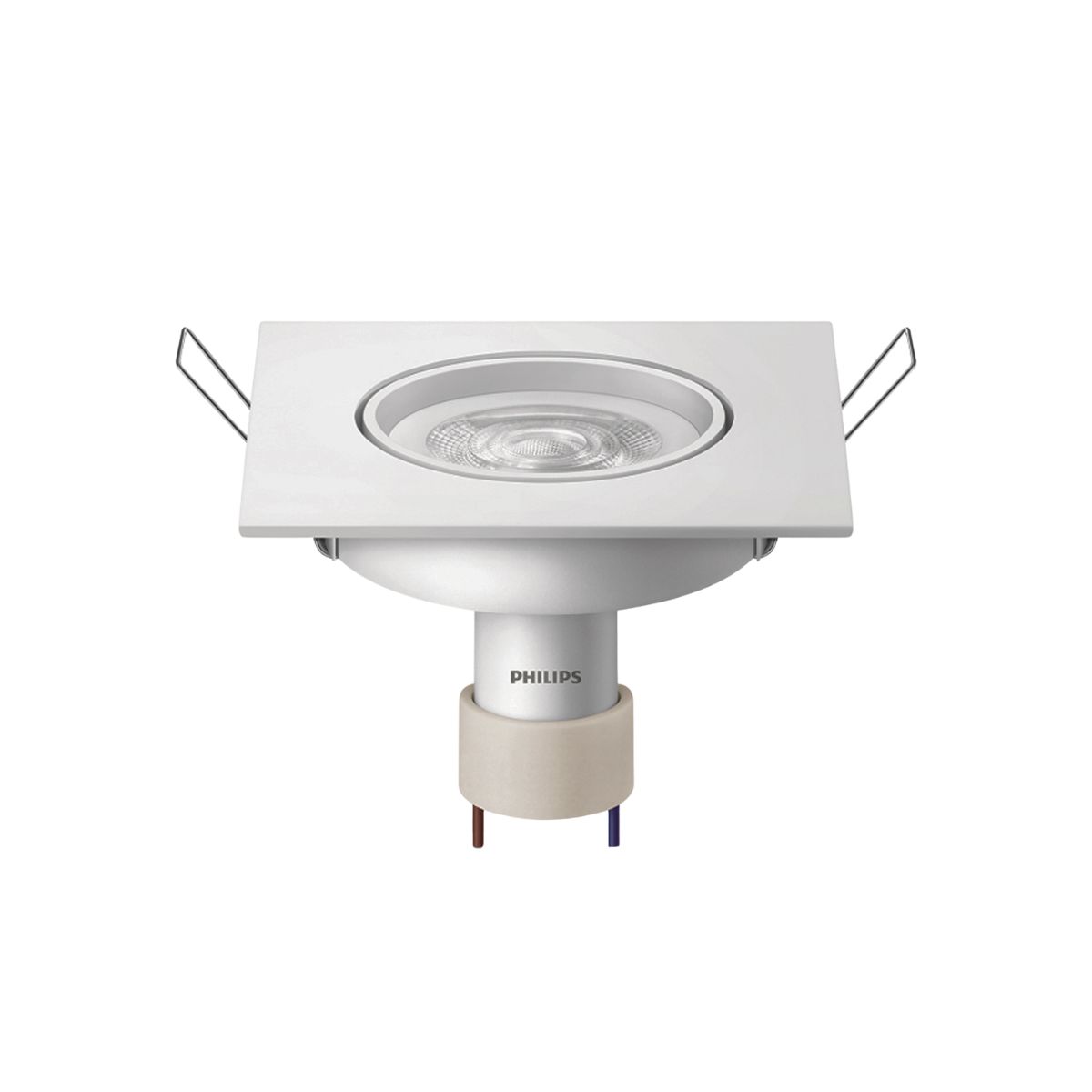 Luminaria Spot Led Embutir Quad Bc 5w Bivolt 6500k Branco Fr
