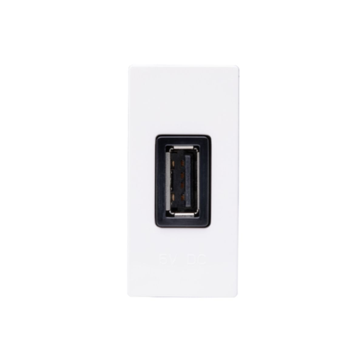 Modulo Tomada Carregador 1 Entrada Usb (Tipo A) 1 Mod 750Ma Bivolt Bc Unno - Abb