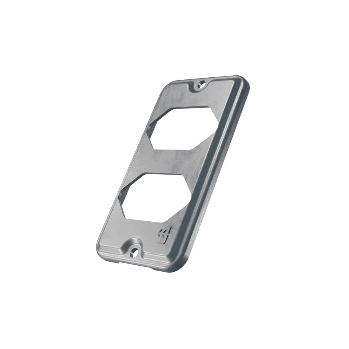 Tampa Condulete 2 Tom Hexagonal Alumínio 1/2-3/4 S/Pintura S/Vedação - Wetzel