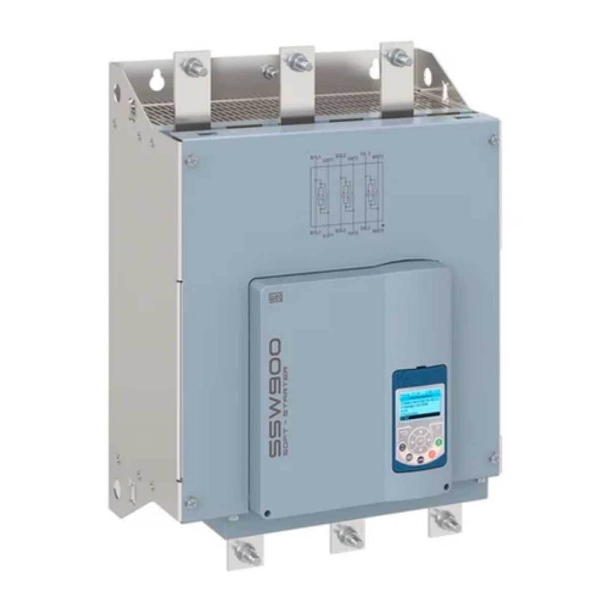 Chave Partida Softstarter Trifásico 480A 208-240V 370Kw Ip00 - Weg