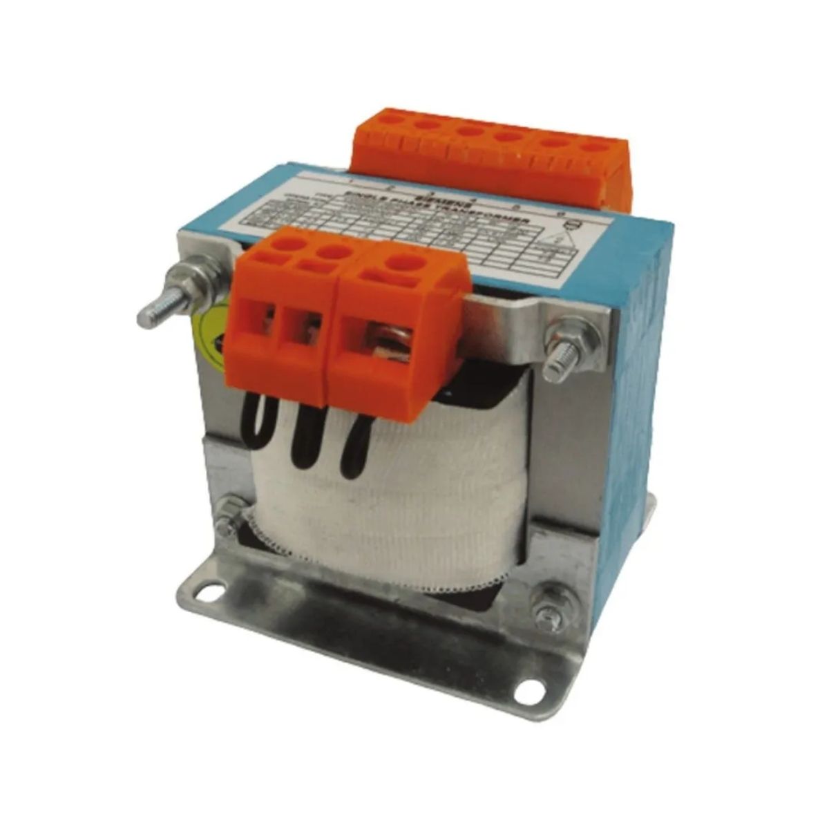 Transformador Isolado Comando Monofásico 50Va E=220/380/440/480V S=24V 1,1Kv 60Hz Ip00 - Siemens
