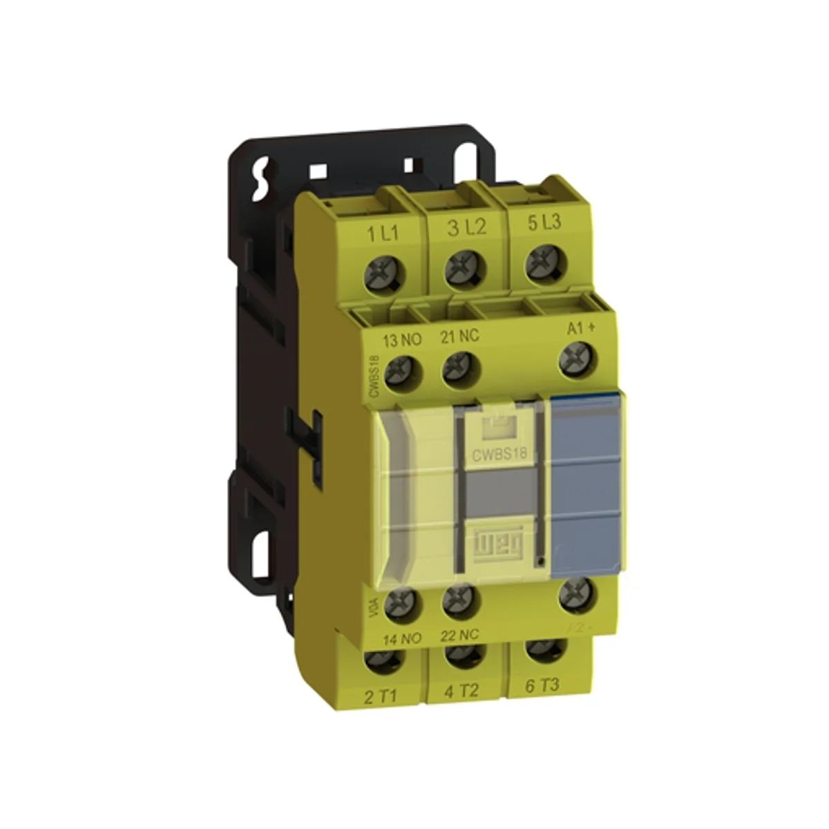 Contator Potencia Bipolar 18A 24V 1Na+1Nf 50/60Hz - Weg