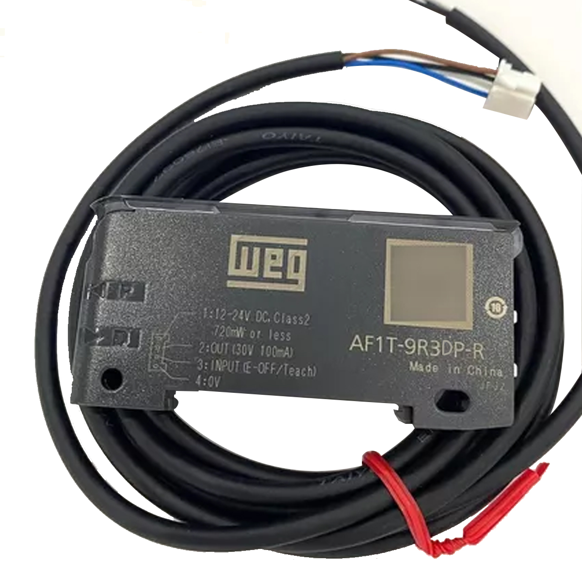 Amplificador Af1T-9R3Dp-R 32x9x66,4 Detecção Longa  Vermelho 12-24 V cc Weg