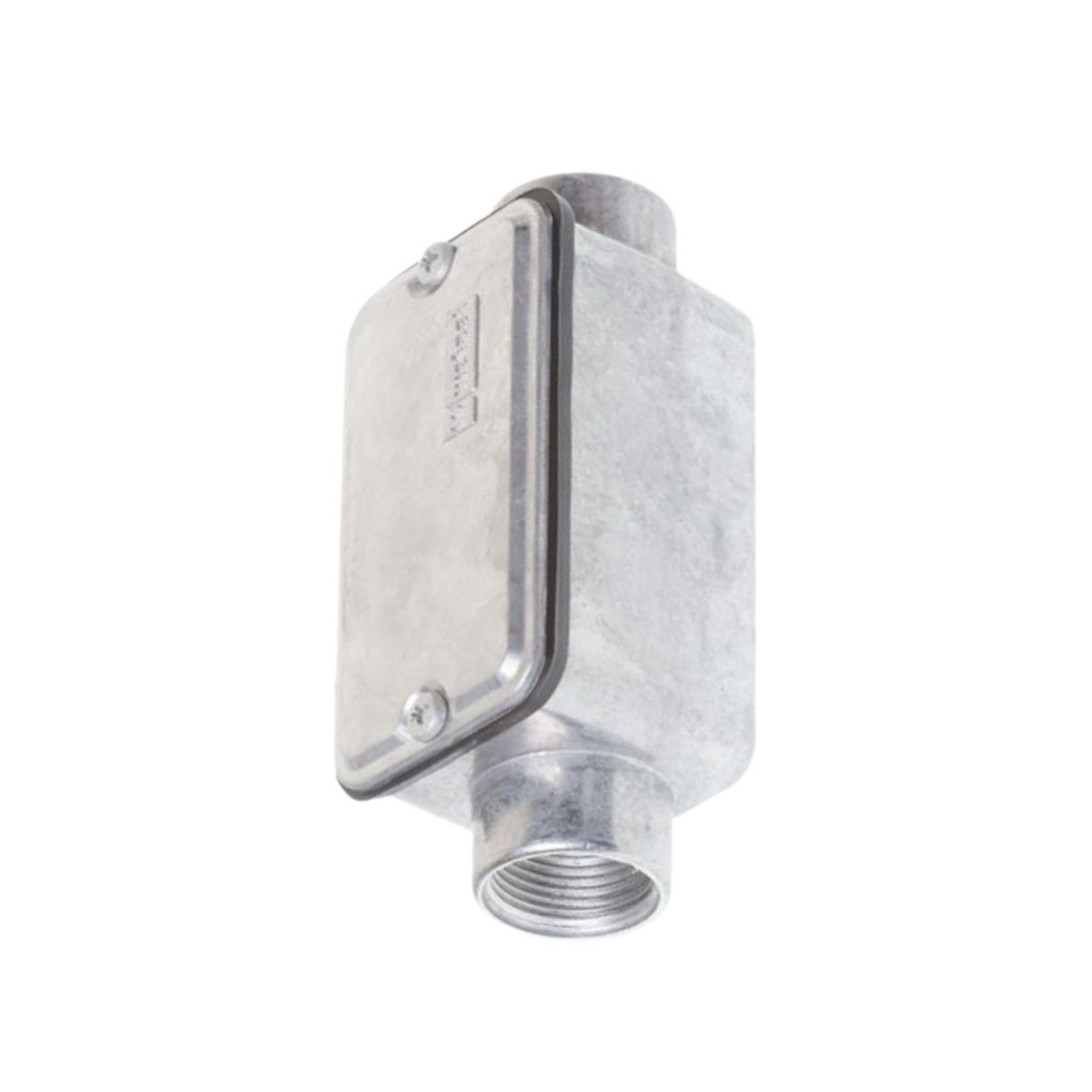 Condulete Alumínio Fixo Tipo Ll 1Pol C/Rosca Bsp S/Pintura C/Tampa C/Vedação Tgvp (Ip54) - Wetzel