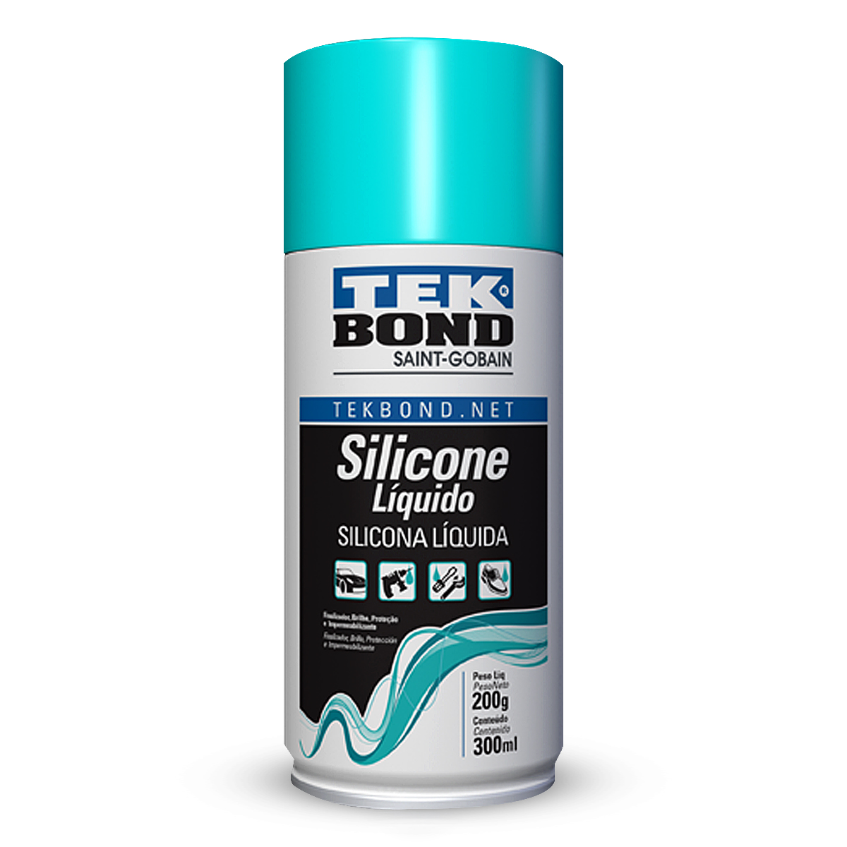 Spray Silicone Liquido 300Ml - Tek Bond