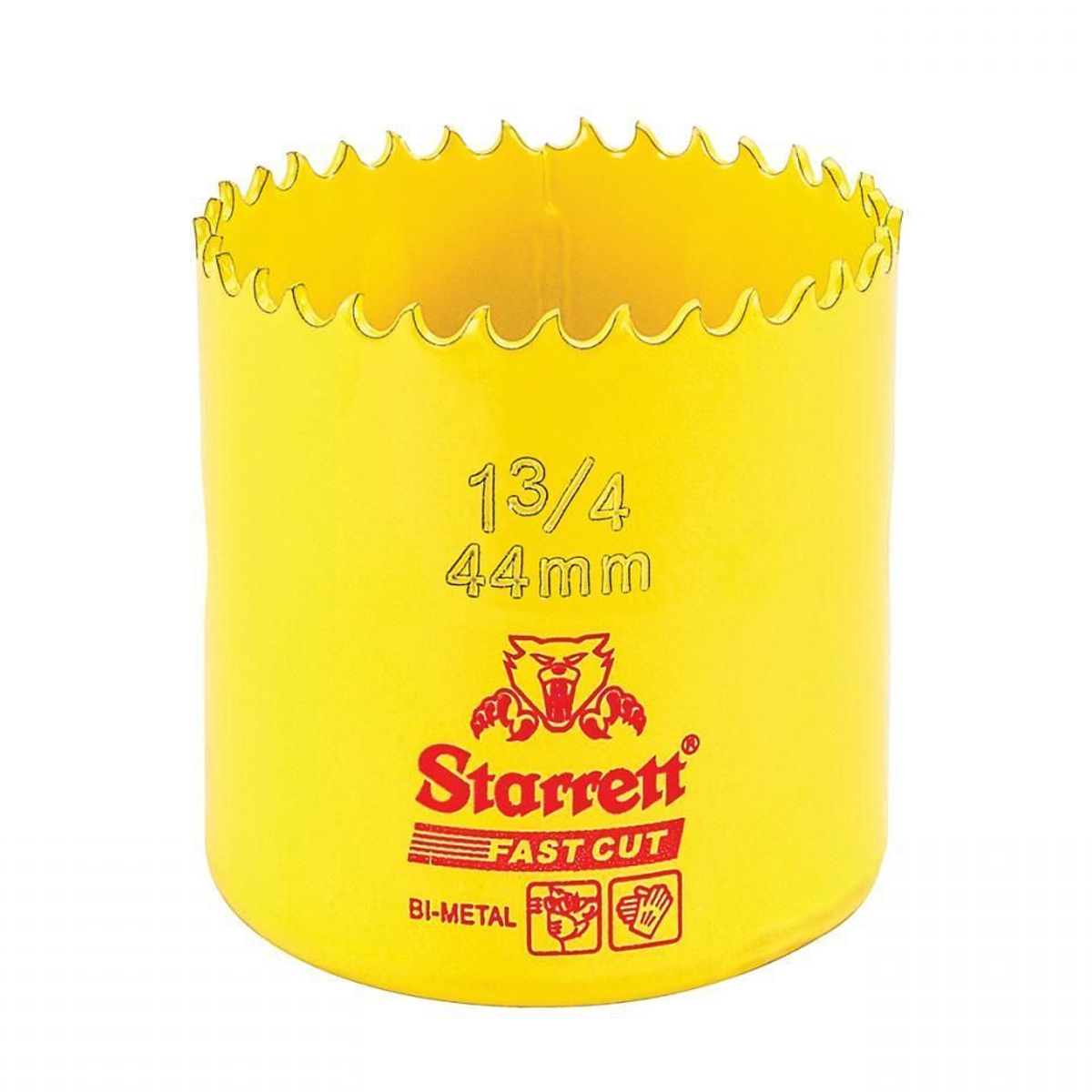 Serra Copo Fast Cut 1.3/4 Polegadas 44mm Fch0134-G - Starrett