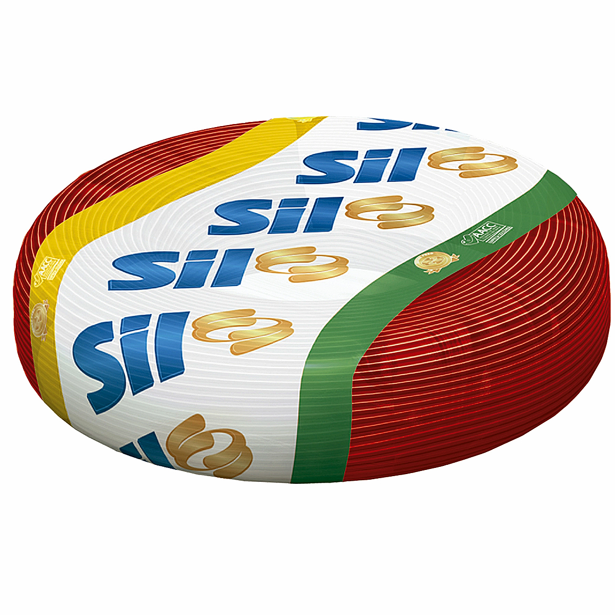 Cabo Flexível 750V PVC 6,00mm Vermelho 25 Metros - Sil