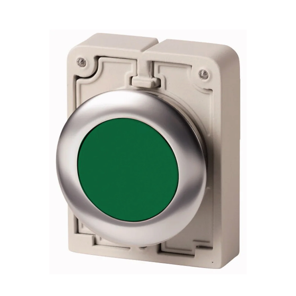 Botão Iluminado Redondo 30Mm Verde Com 1 Contato Aberto E 1 Contato Fechado Ip66/Ip67/Ip69K - Eaton