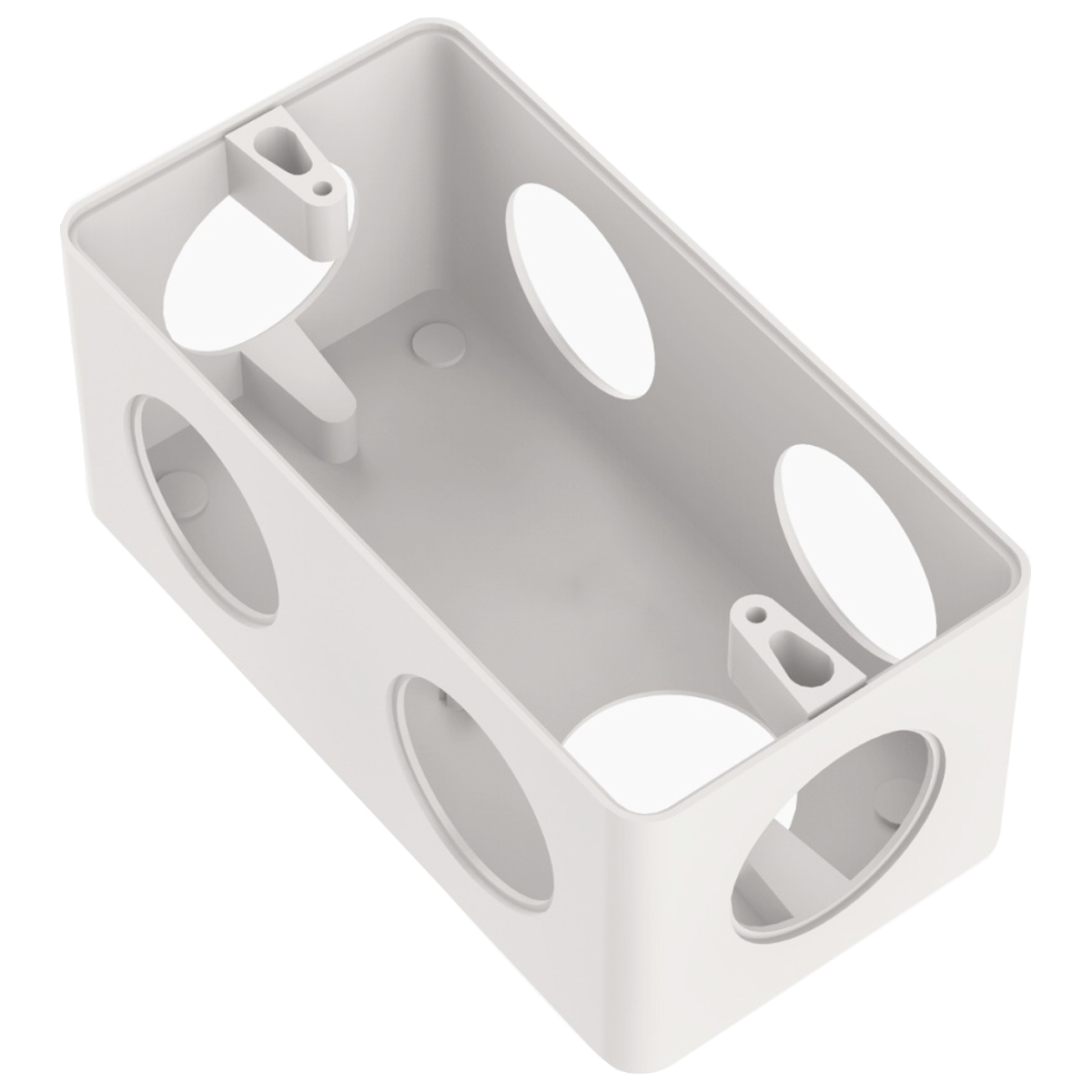 Condulete Pvc Múltiplo Tipo L 6 Entradas 1/2-3/4 Sem Tampa Com 3 Polegadas Sem Vedação - Wetzel