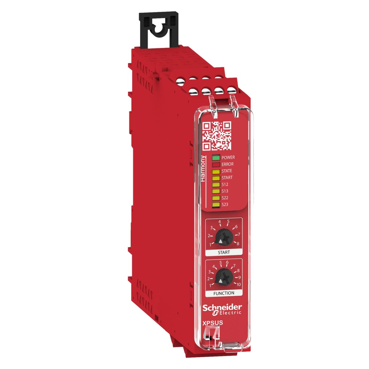 Relé Segurança Monitoramento Categoria 4 24Vca/Cc 2 Saídas 2Na XPSUS12AP - Schneider Electric