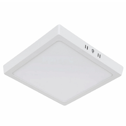 Luminária Comercial Plafon Led Sobrepor Quadrado Branco 50/60Hz 13,8A 72.00lm/W 18W Bivolt 4000K Luz Do Dia 1300Lm - Philips