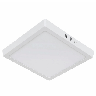 Luminária Comercial Plafon Led Sobrepor Quadrado Branco 50/60Hz 13,8A 72.00lm/W 18W Bivolt 4000K Luz Do Dia 1300Lm - Philips