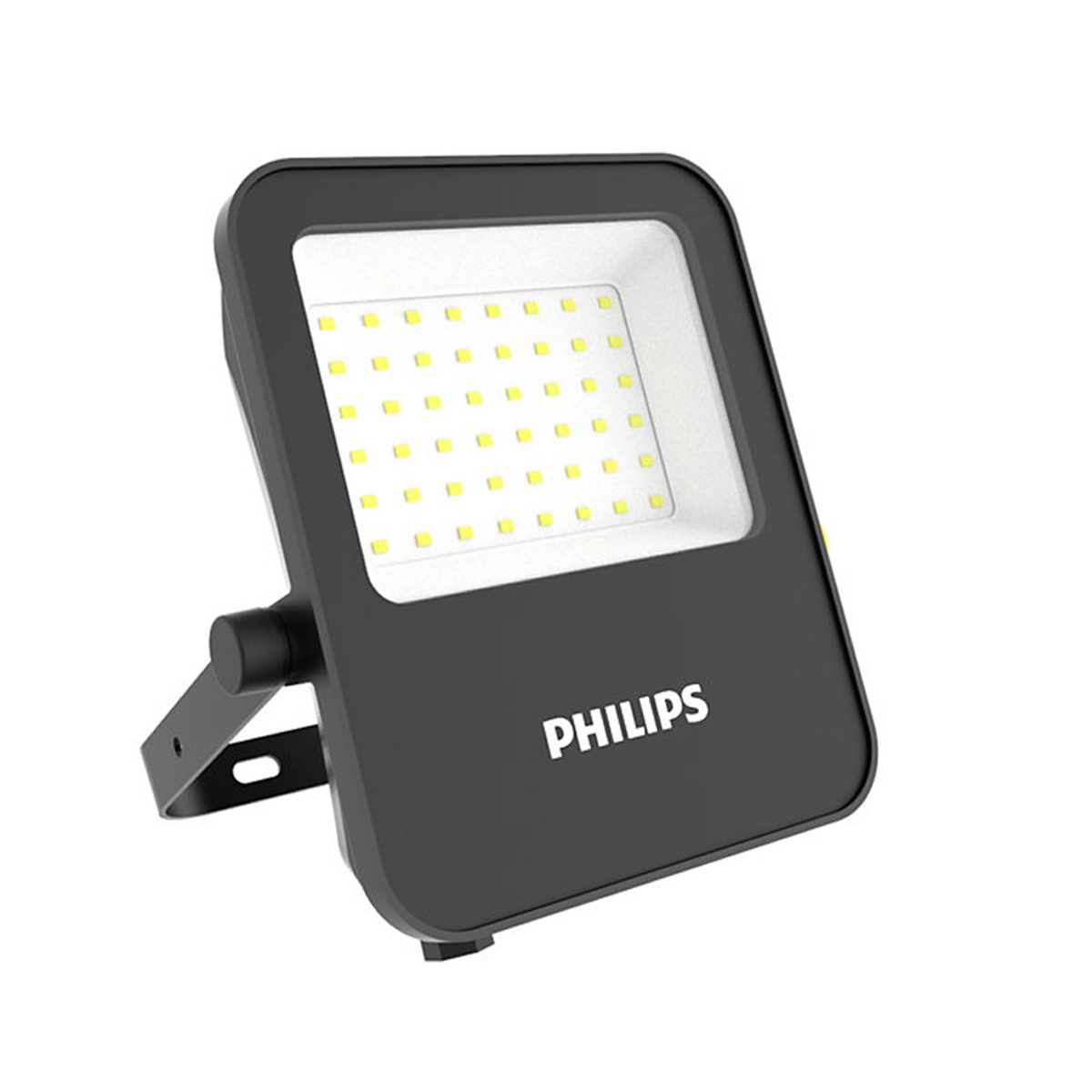 Luminária Refletor Led Retangular 30W Bivolt 3000K Luz Amarela - Philips