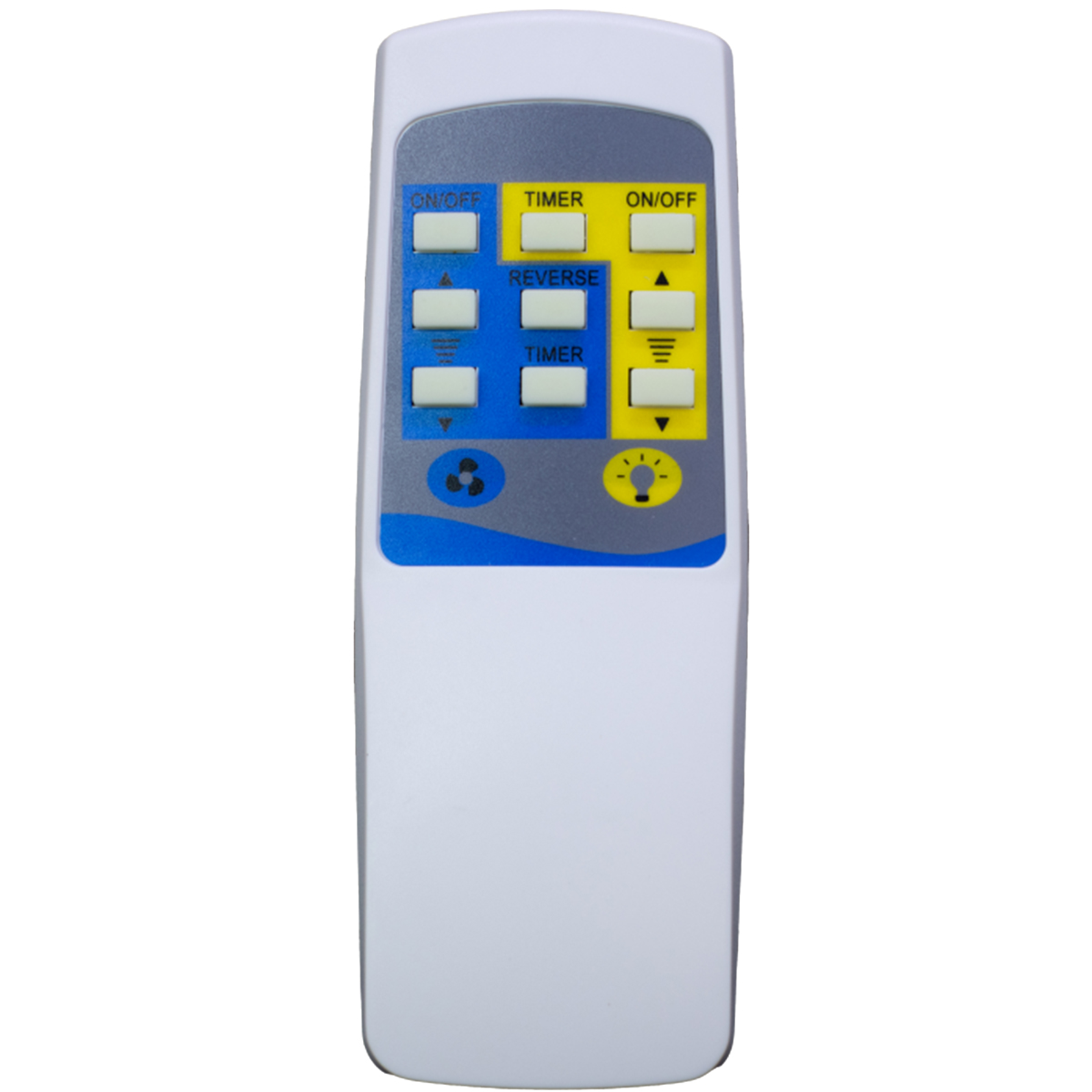 Controle Remoto Para Ventilador Sem Fio Bivolt Plástico Branco - Pw