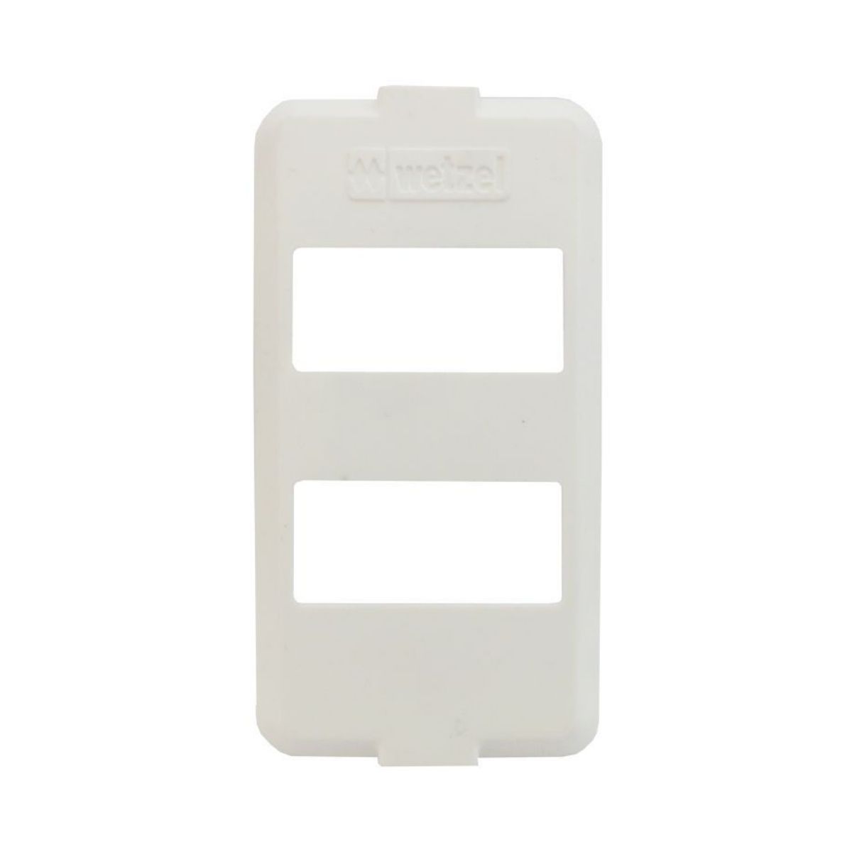 Tampa Condulete 2 Postos Distanciados Pvc 1/2-3/4 Bc S/Vedação - Wetzel