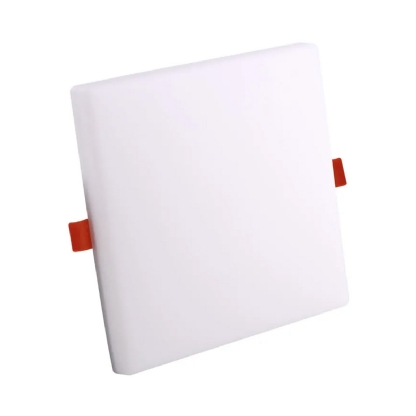 Luminária Painel Led Embutir Quadrado Branco 32W Bivolt 6500K Luz Branca 3200Lm Difusor Acrílico Frameless - Bronzearte