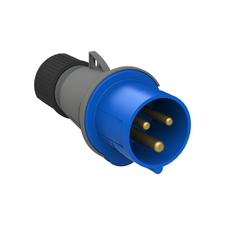 Plug Macho 16A 200/250V Azul 6H 216EP6 - ABB