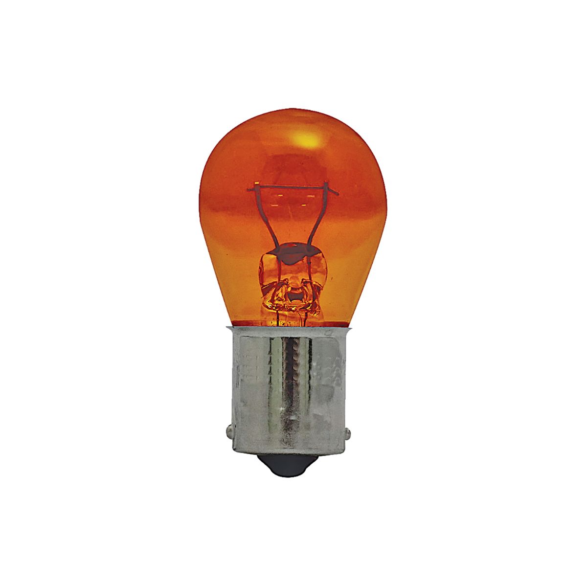 Lampada Incandescente Automotiva P27w 27w 24v Bau15s Ambar