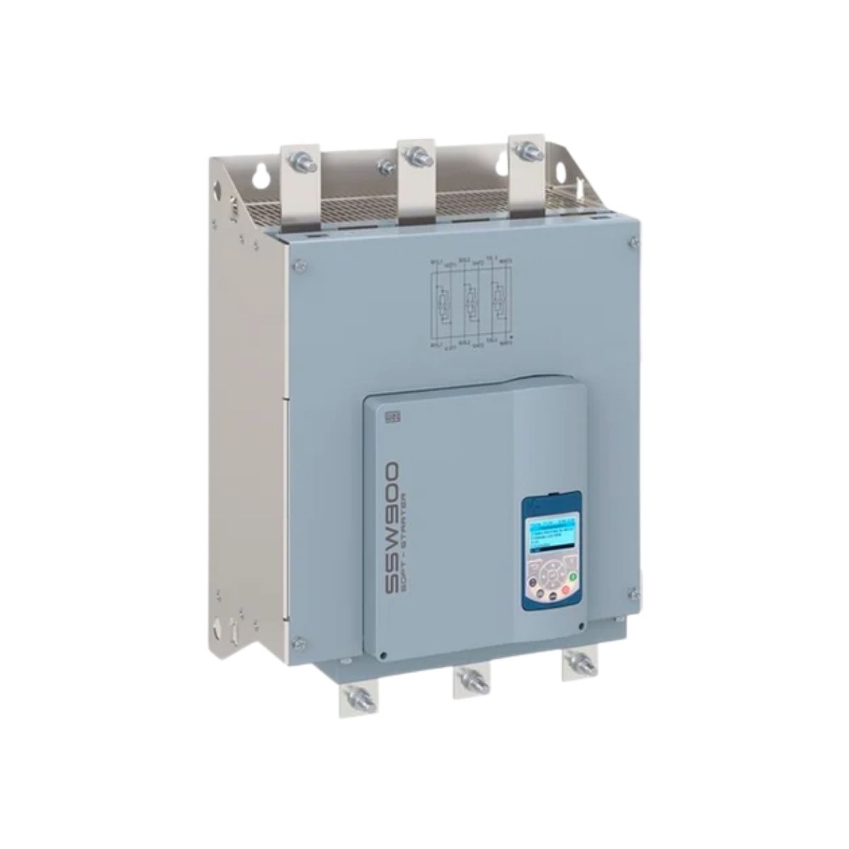 Chave Partida Softstarter Trifásico 670A 220-575V 550Kw Ip00 - Weg