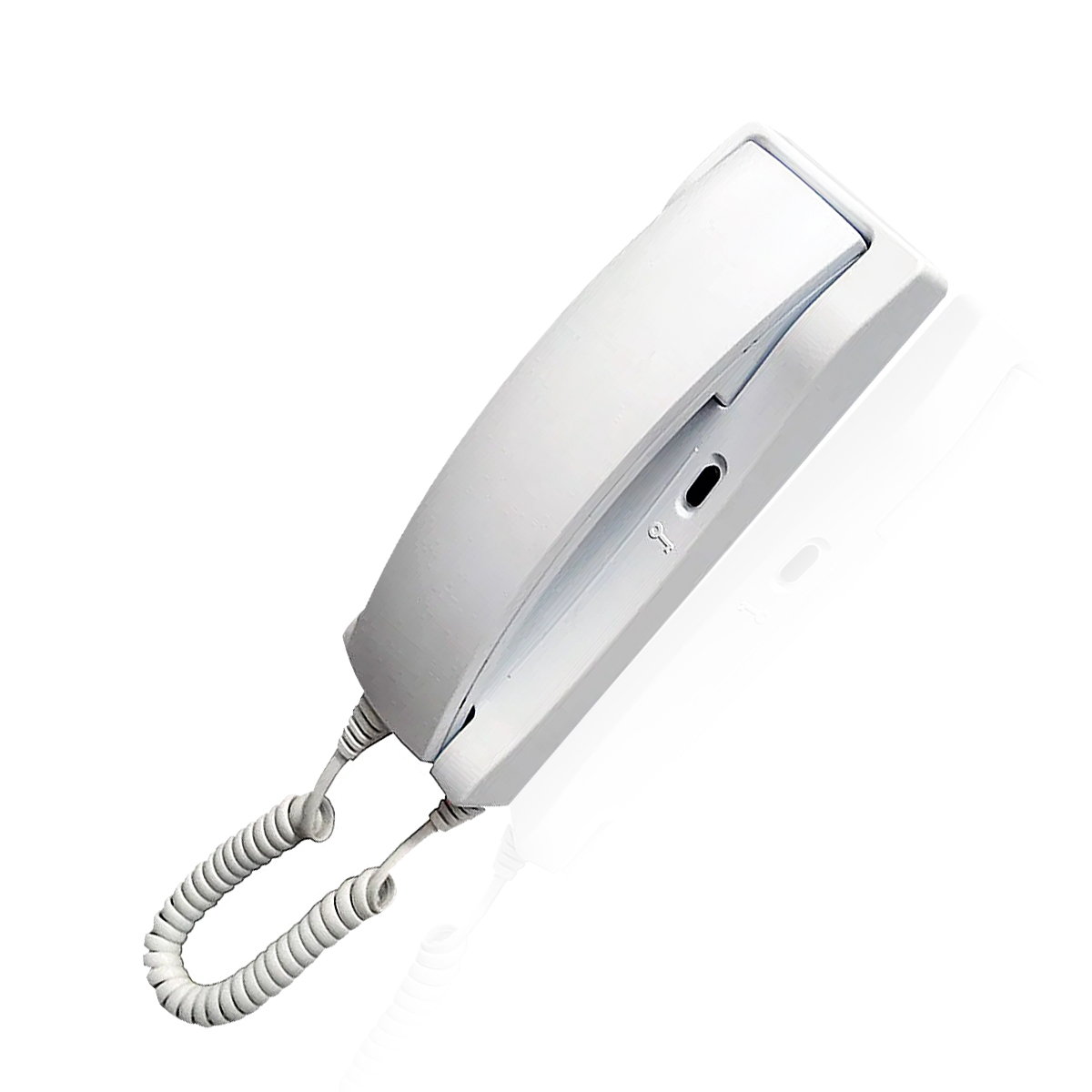 Porteiro Eletrônico De Sobrepor Na Caixa 4X2 Bivolt Alimentação Painel Externo Branco - Protection