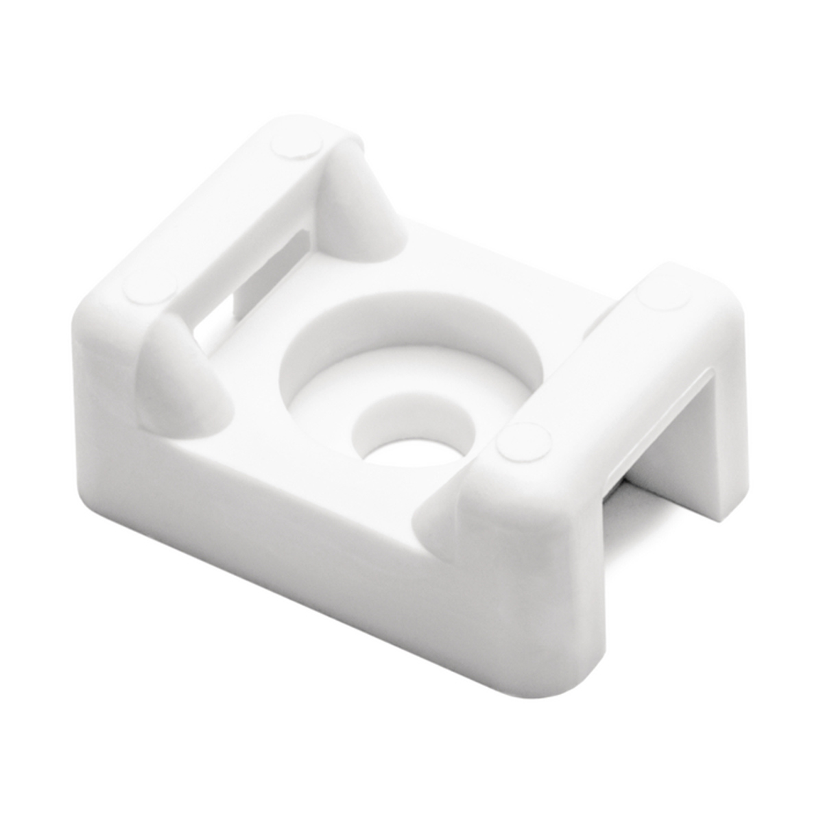 Fixador Nylon Ctm-2 22X15,5X9,5mm Branco 1000 Unidades - Hellermann