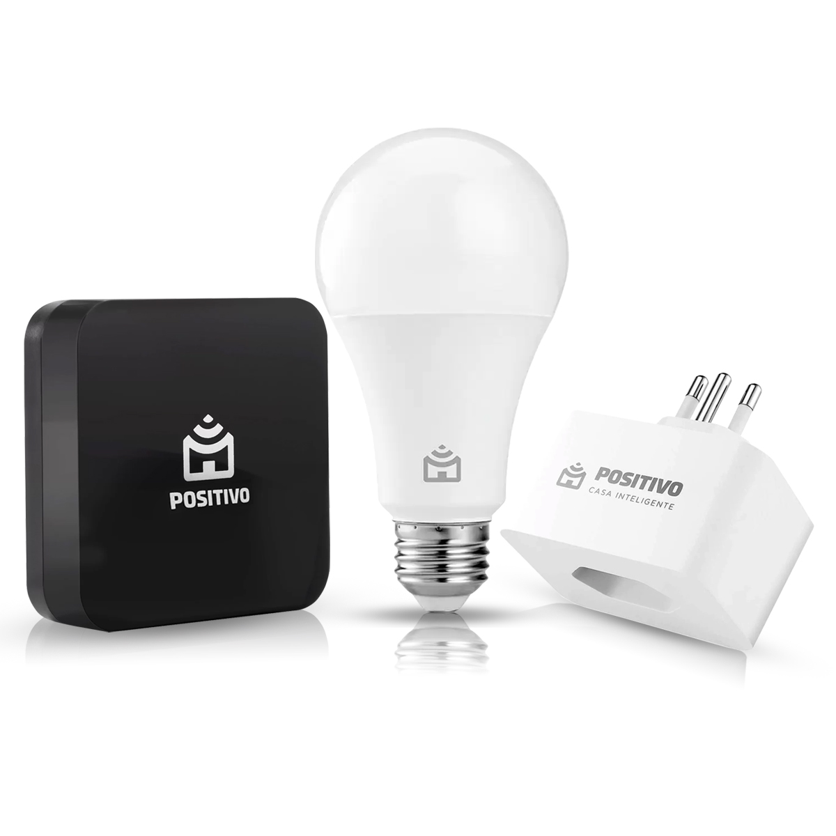 Kit Automação Residencial Inteligente Smart Alexa Google - Positivo