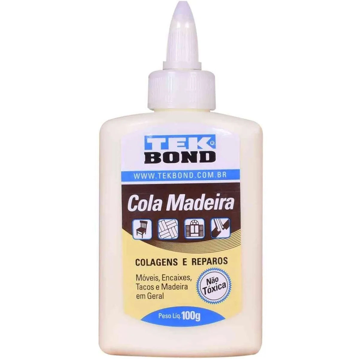 Cola Madeira Tekbond 100G - Tek Bond