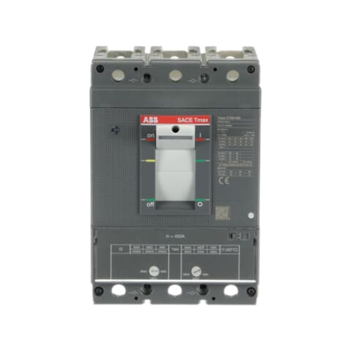 Disjuntor Caixa Moldada Tripolar 280-400A 36Ka 380/415V 50/60Hz - Abb