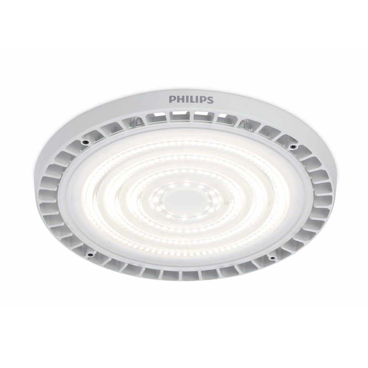 Luminária Industrial Pendente Led Cinza 100W 220-240V 6500K Luz Branca 13000Lm Ip65 - Philips