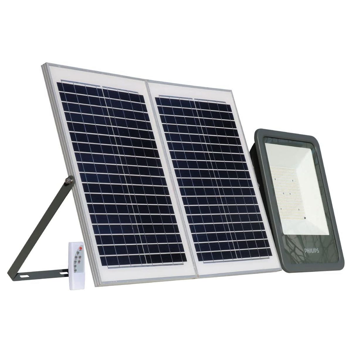 Luminária Refletor Solar Led Retangular Sobrepor Cinza 48W Luz Branca 5700K 4800Lm - Philips