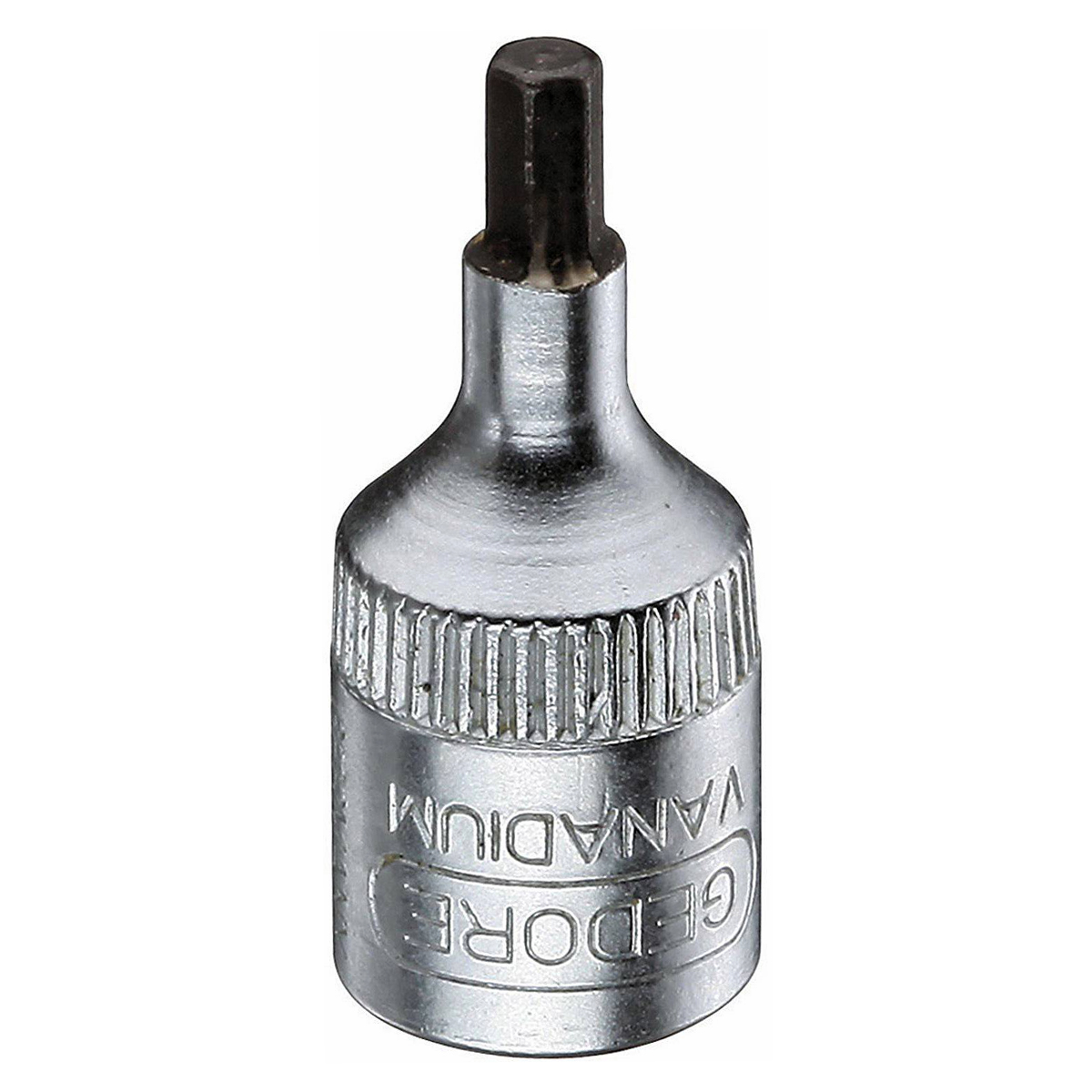 Chave Soquete Hexagonal Allen 3X5,5mm Encaixe Quadrado 1/4 - Gedore