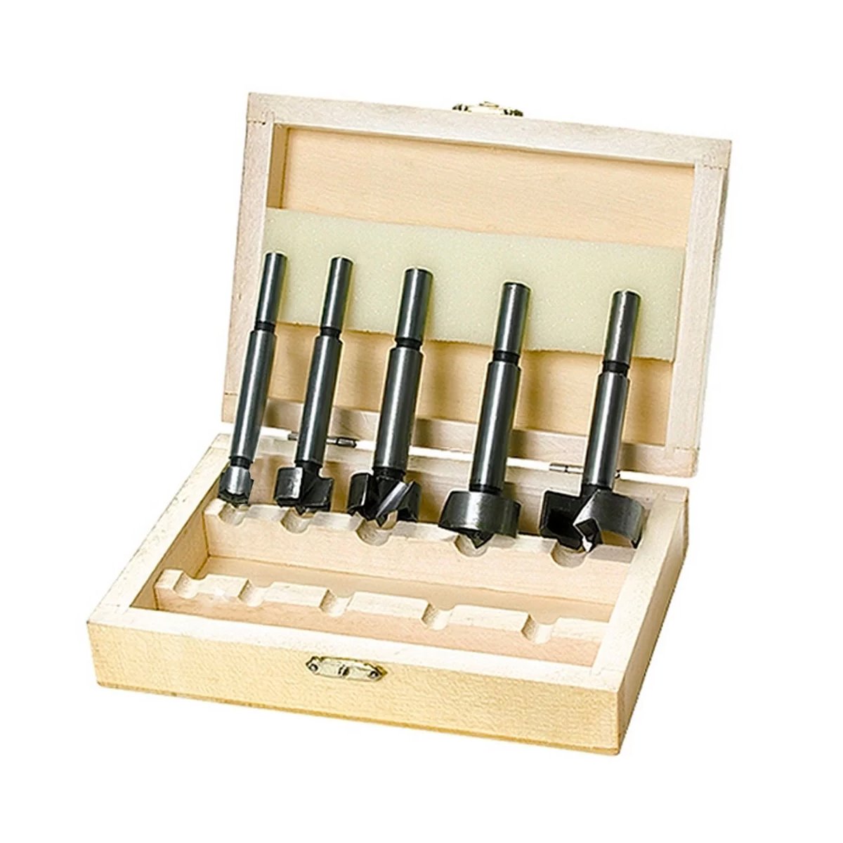 Jogo Fresas Para Madeira 5 Peças 10 - 15 - 20 - 25 - 35 mm - Sparta