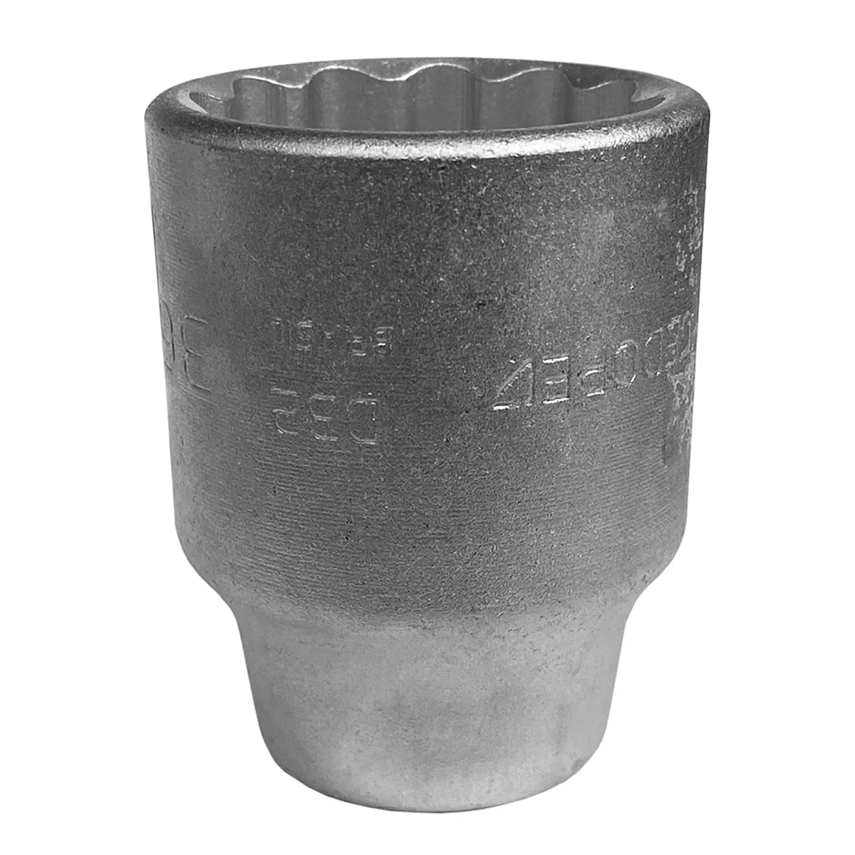 Soquete Estriado 28Mm Encaixe 3/4Pol 017.016 - Gedore
