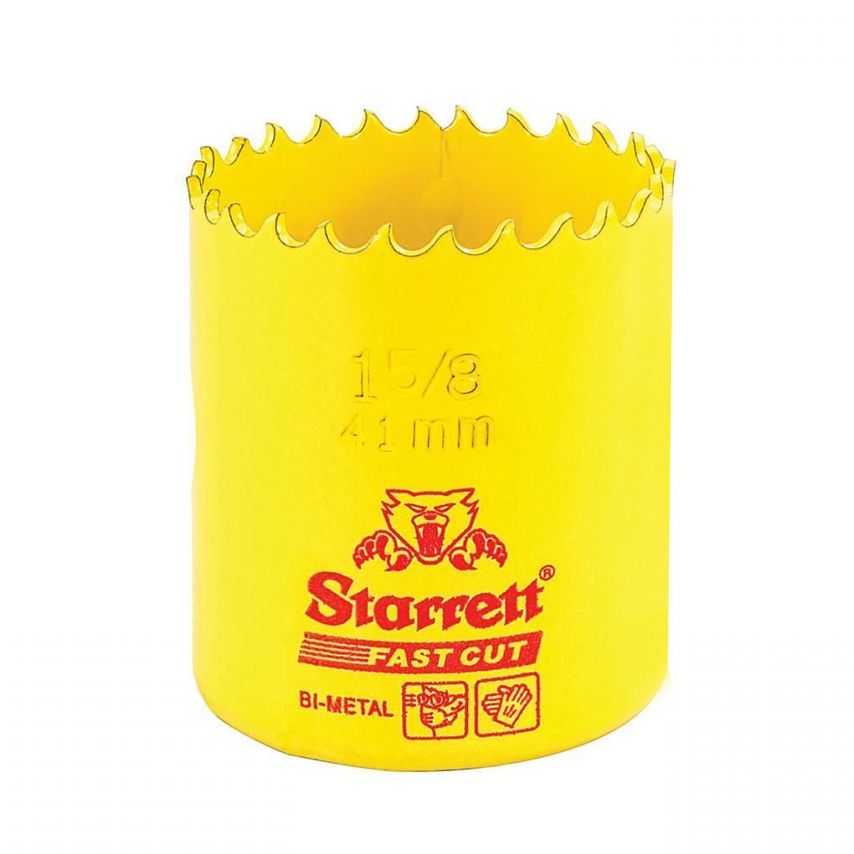 Serra Copo Fast Cut 1.5/8 Polegadas 41mm Fch0158-G - Starrett