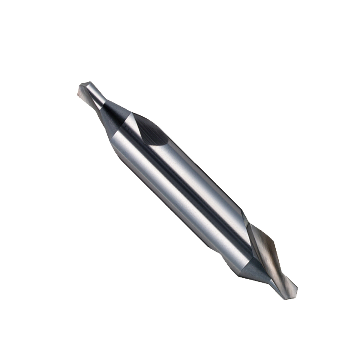 Broca Aço Rápido Hss 8.00mm Centrar Para Metal Brilhante Din 333A - Dormer