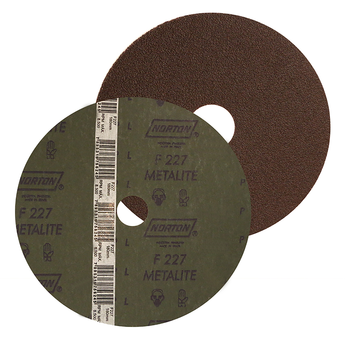 Disco Fibra Metalite 180X22mm F227 C60 - Norton