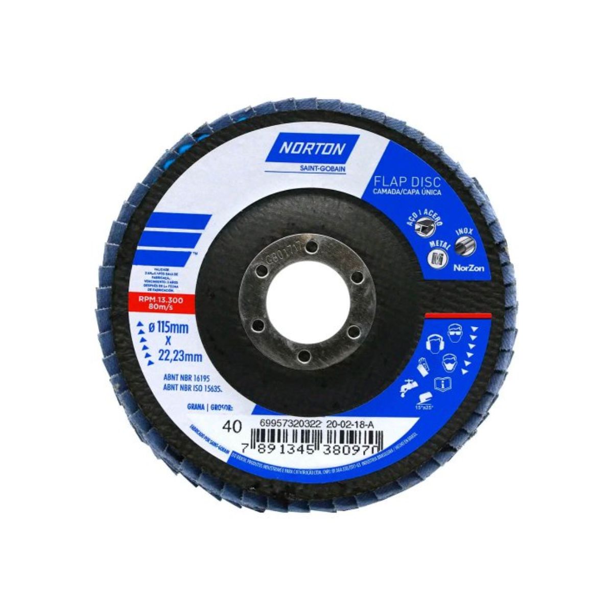 Disco Flap Original P40 - Norton