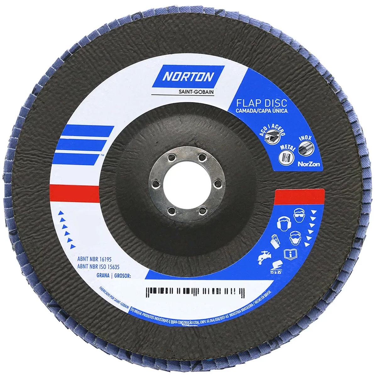 Disco Flap Original 180X22,23mm R822 P40 - Norton