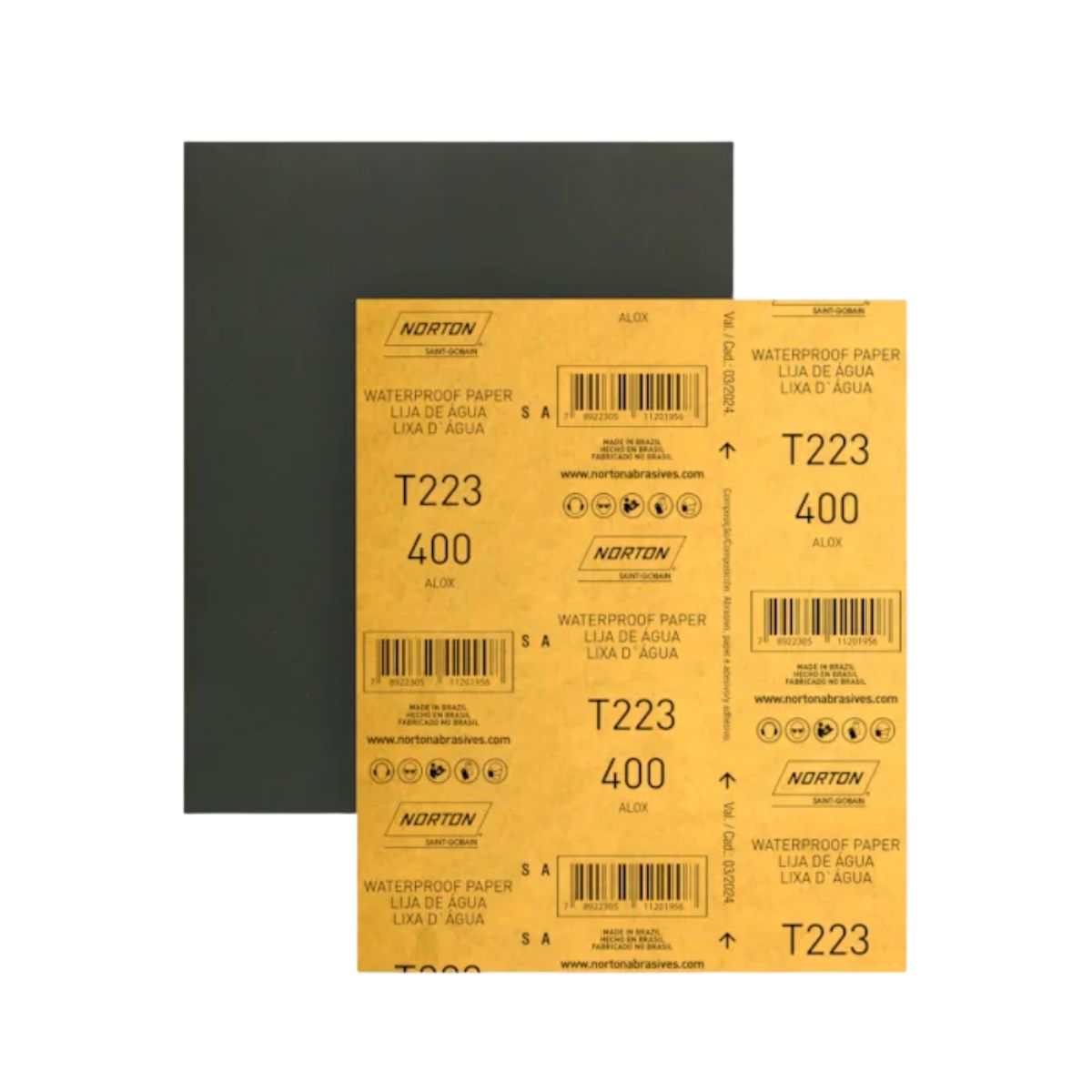 Folha Lixa D'água - Norton