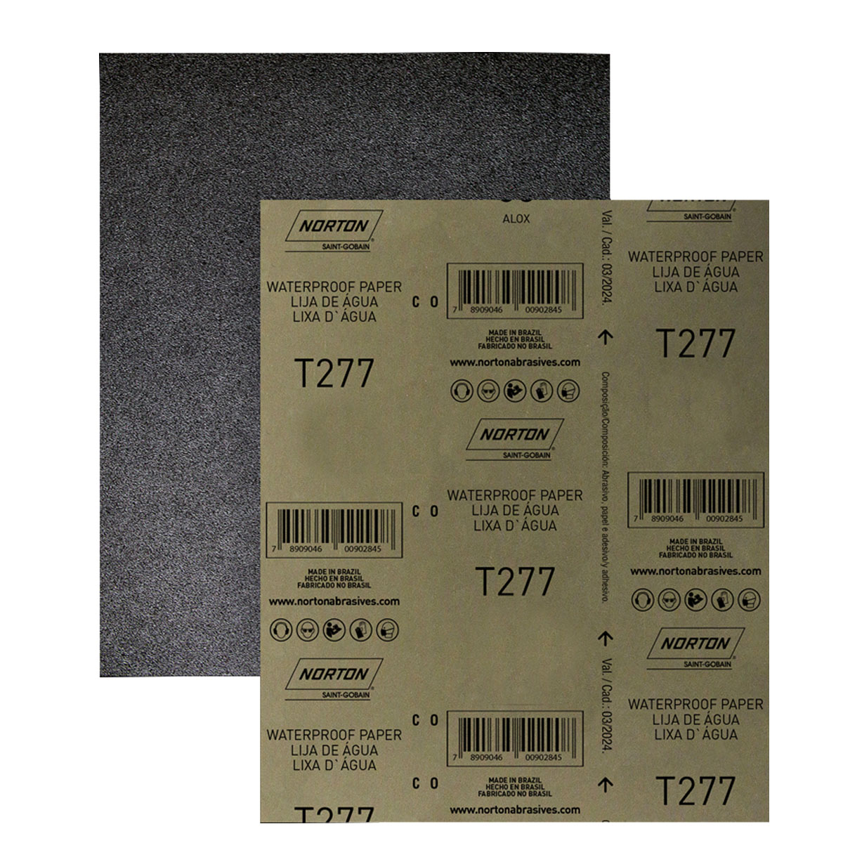 Lixa D'agua 230X280 C60 T277 - Norton