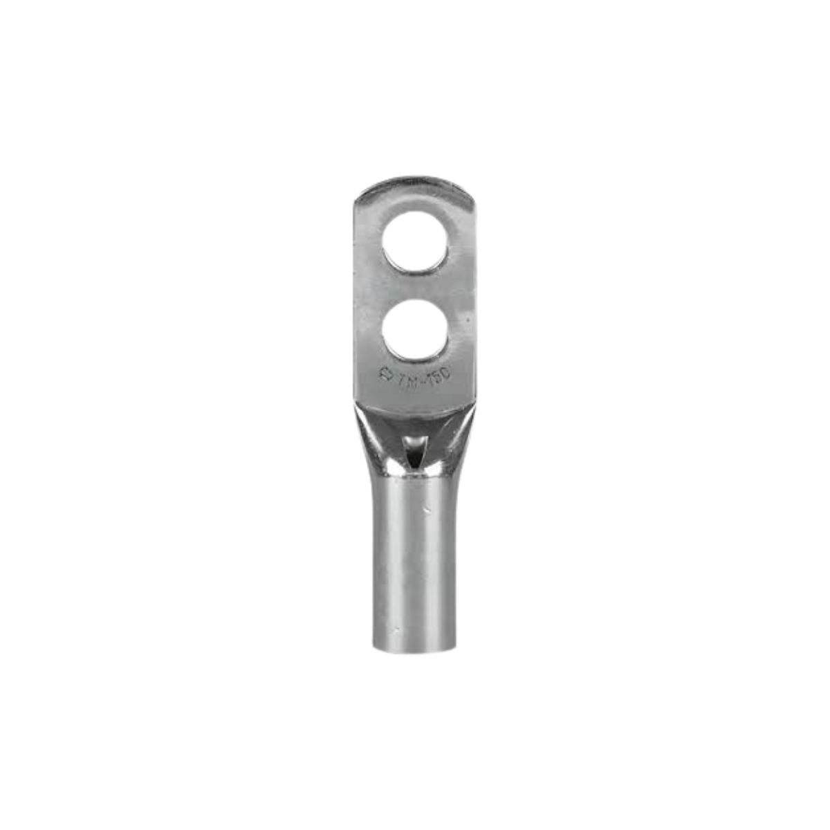 Terminal Compressao 50mm 2 Compr 2 Furos F=8,5mm 5/16 (m8)
