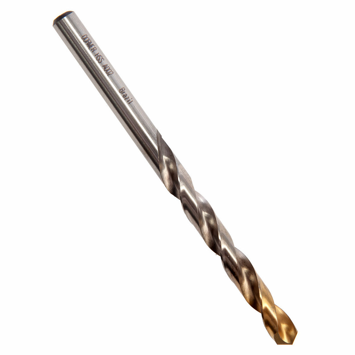 Broca Aço Rápido HSS Hp 7.70mm Para Metal Brilhante/Tin Auto Centrante Din 338 - Dormer