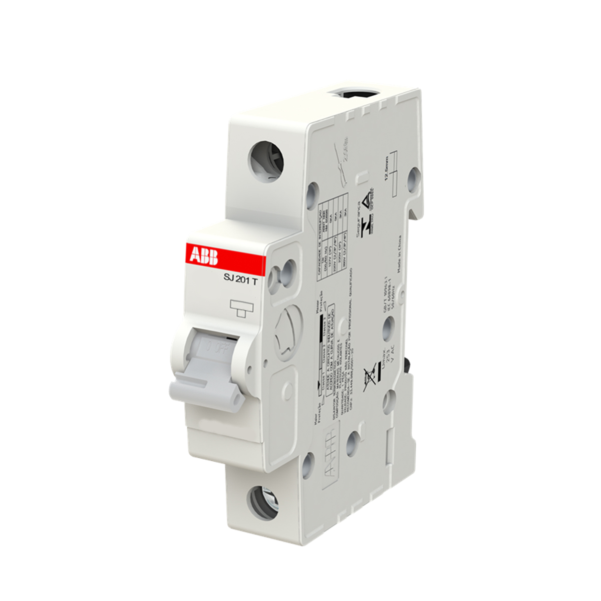 Disjuntor Mini Din Unipolar 32A Curva C 3Ka 440V SJ201T-C32 - ABB