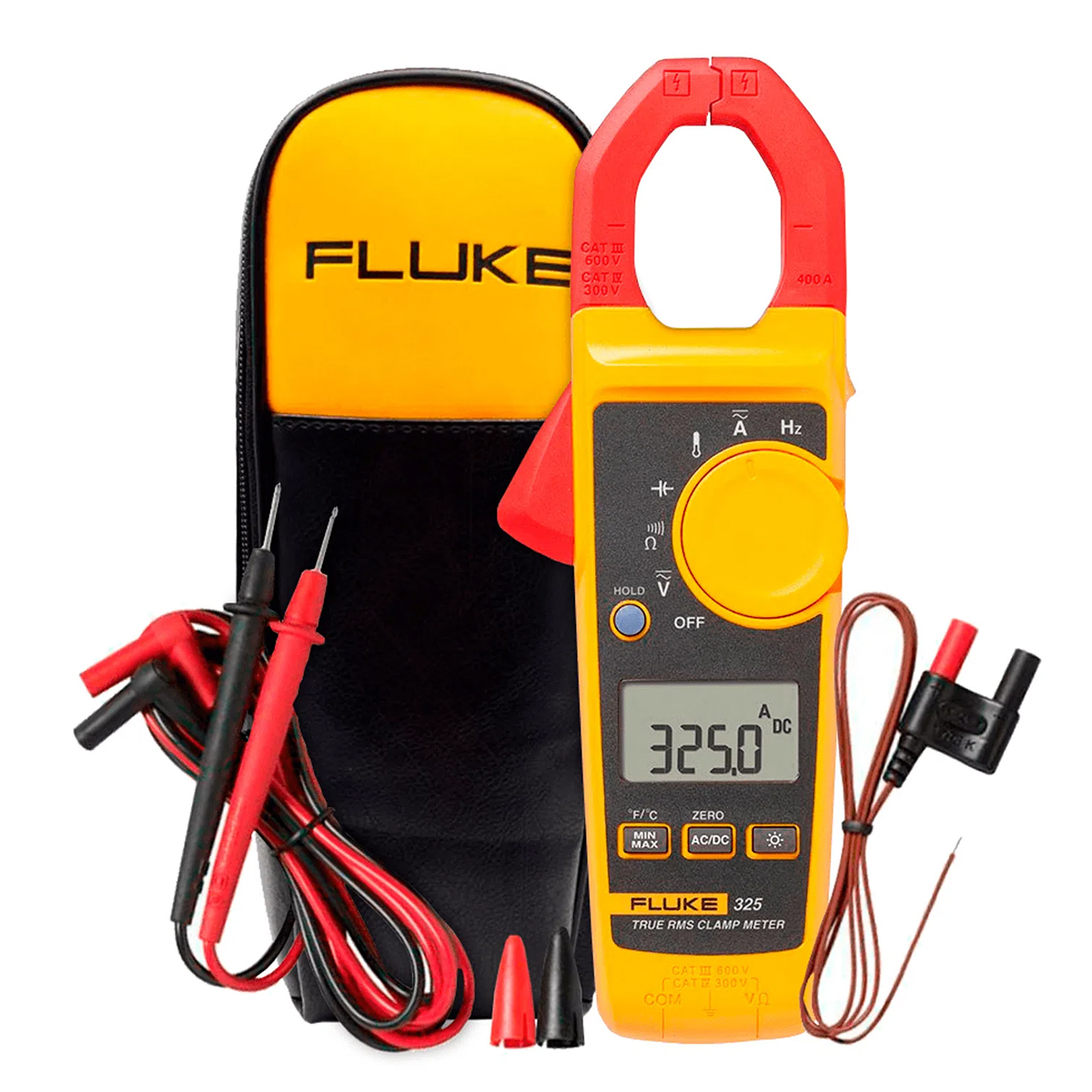 Alicate Amperímetro Digital True Rms 40A/400A 600V Fluke-325 - Fluke