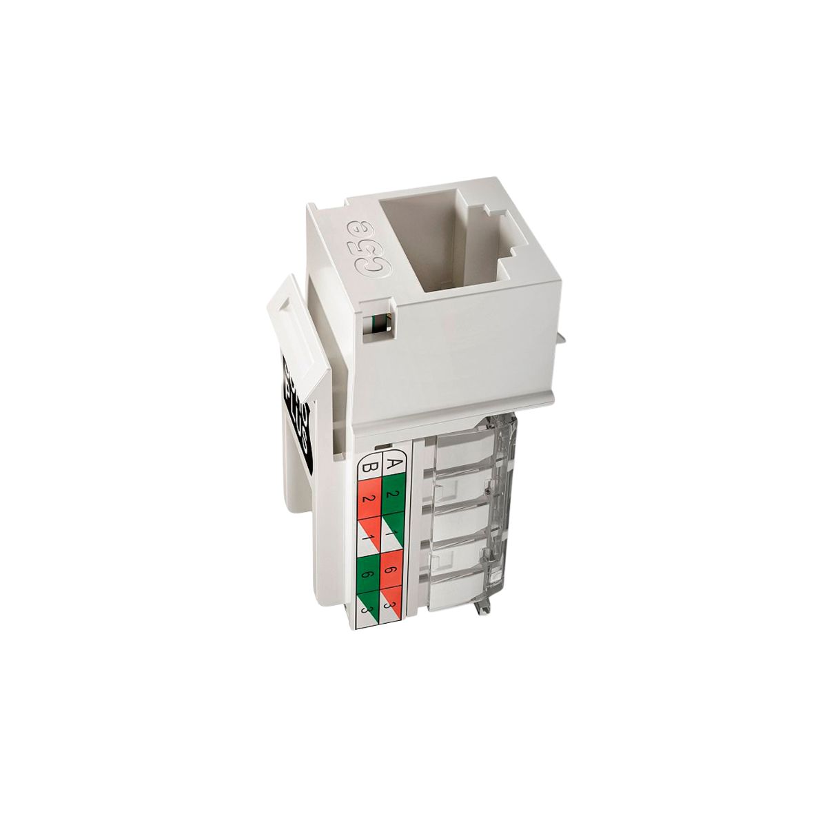 Conector Modular Keystone Rj45 Femea Cat5E Bc - Furukawa