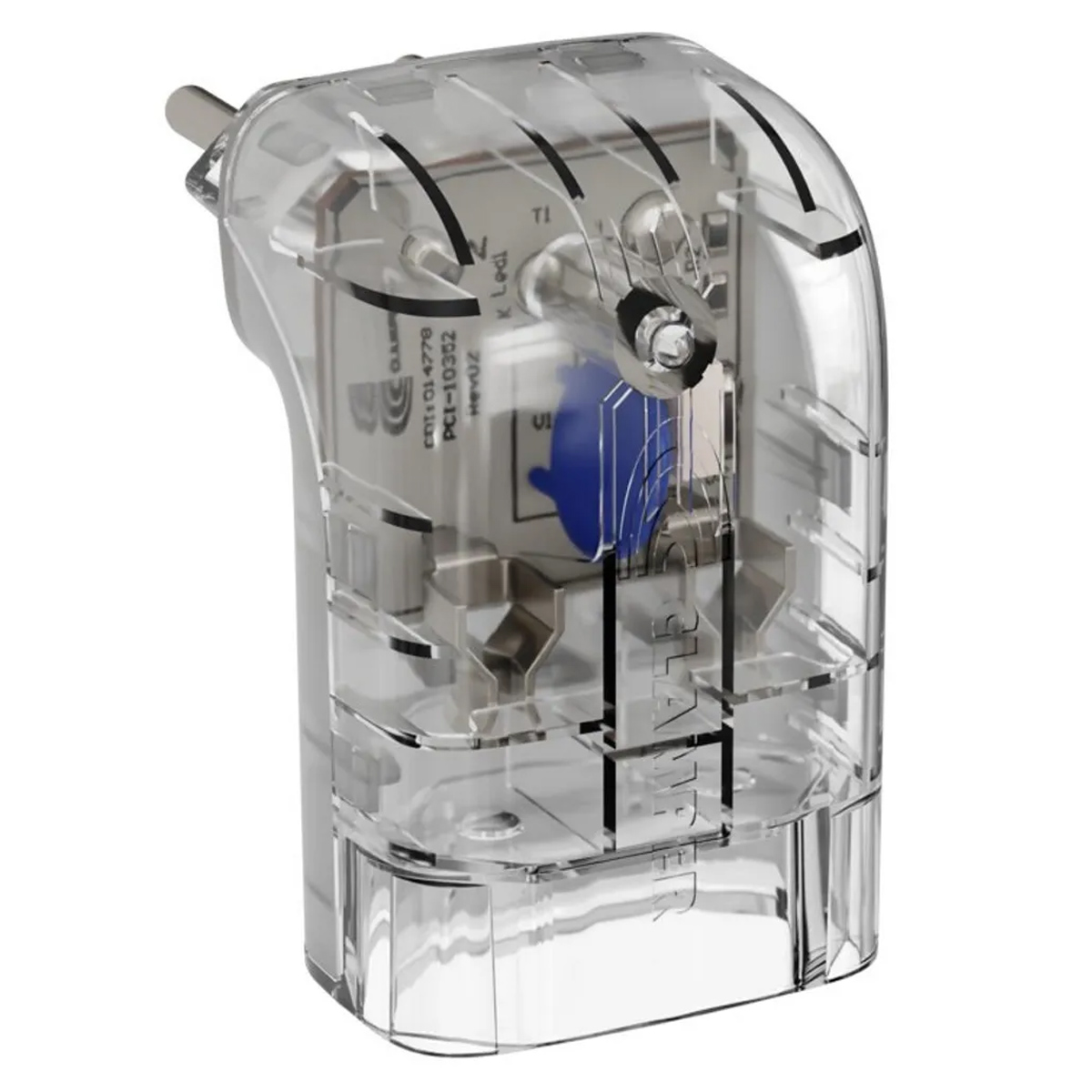 Protetor de Surtos/Raios DPS 2 Pinos 10A Transparente - Clamper